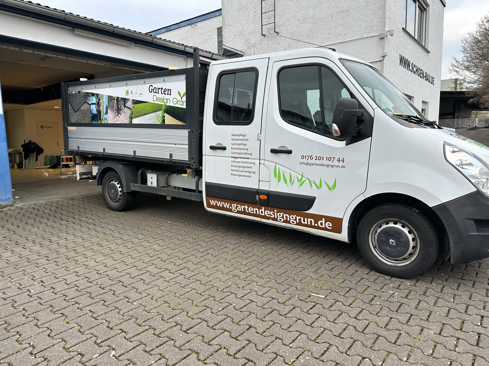 Garten Design Grün – KFZ-Beklebung